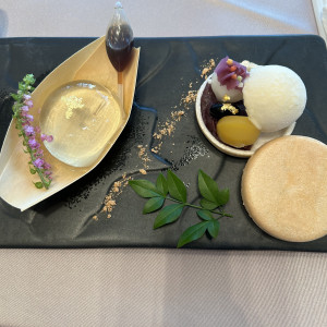 わらび餅美味しかった。|741435さんのノートルダム神戸/FIVESTAR WEDDINGの写真(2511704)