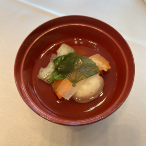 お吸い物飲みやすく美味しかった。|741435さんのノートルダム神戸/FIVESTAR WEDDINGの写真(2511702)