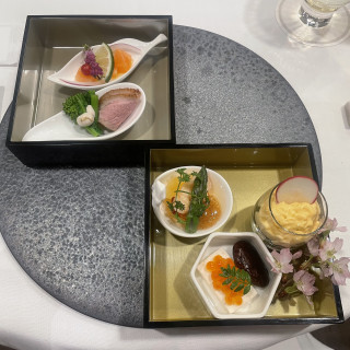 試食させていただいたオードブルです。