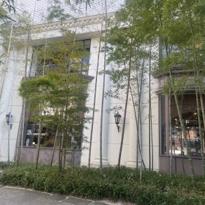 入館する前の外観です。竹が素敵でした。|741494さんの横浜迎賓館の写真(2463845)