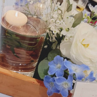ゲストテーブル装花です