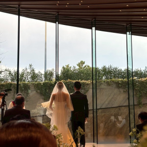 自然光が映えるチャペル
130人のため立ち見がいました。。|741524さんのTHE GRAND ORIENTAL MINATOMIRAI(グランドオリエンタル みなとみらい)の写真(2629564)