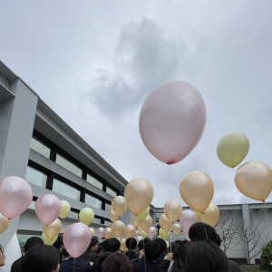 バルーンリリースしました|741530さんのヴェルミヨンバーグ名古屋 ●BRASSグループの写真(2394889)