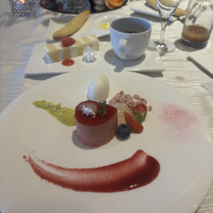 デザートです|741540さんのノートルダムマリノア/FIVESTAR WEDDINGの写真(2600316)