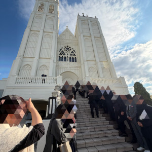 チャペル外から見た所です|741540さんのノートルダムマリノア/FIVESTAR WEDDINGの写真(2600313)