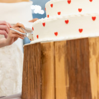 ケーキは希望をお伝えして作っていただきました