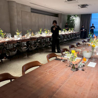 披露宴会場の雰囲気