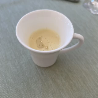 お芋のスープ美味しいです