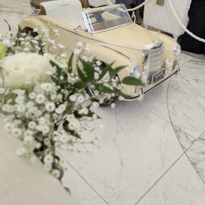 ブライダルカー|741676さんのノートルダム大阪ONE/FIVESTAR WEDDINGの写真(2420604)