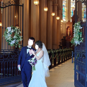 指輪を見せるポーズ|741677さんのSt. ヴァレンタイン福山/FIVESTAR WEDDINGの写真(2408697)