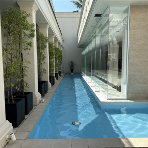 チャペル横|741719さんのアクアテラス迎賓館（大津）/テイクアンドギヴ・ニーズウェディングの写真(2552363)