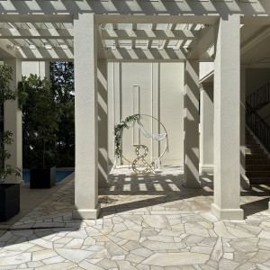 ガーデンのところに撮影スポット|741719さんのアクアテラス迎賓館(大津)/テイクアンドギヴ・ニーズウェディングの写真(2552364)