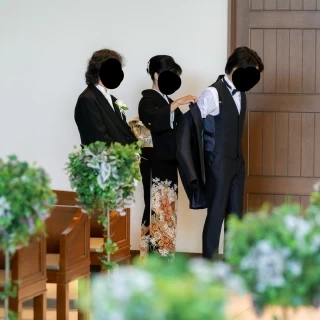 新郎ジャケットセレモニー