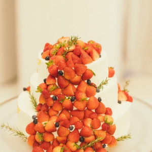 ケーキはなだれるいちごにしました|741823さんの翠楓シーズンズテラスの写真(2557524)