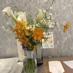 ブーケは表と裏で色が違う2wayブーケです|741823さんの翠楓シーズンズテラスの写真(2557529)