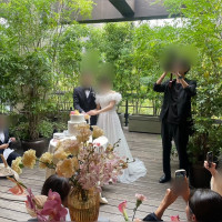 ケーキ入刀