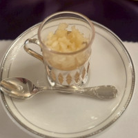 披露宴のリンゴを使った料理