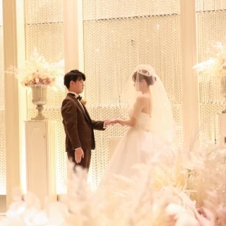 お姫様のような、可愛らしいチャペル