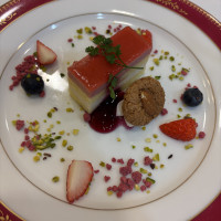 デザートは可愛くて食べるのが勿体ないくらいでした