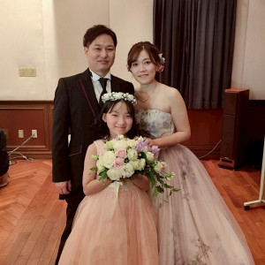3人で仲良く記念撮影|742007さんのグランラセーレ鹿児島の写真(2428112)
