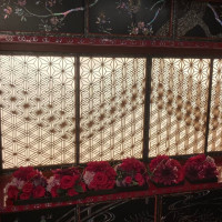披露宴会場の障子