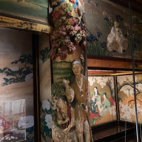 披露宴会場の日本画