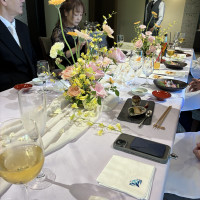 2人で選んだ自慢の装花