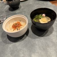 ご飯とお吸い物