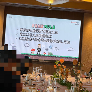 余興のクイズ大会|742142さんのセルリアンタワー東急ホテルの写真(2568014)