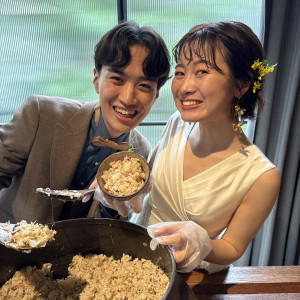 同じ釜の飯を食べる|742184さんのIWAI OMOTESANDO(イワイ オモテサンドウ)の写真(2539827)