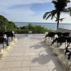 ホテルテラスの挙式|742220さんの瀬長島ホテルウエディングの写真(2583503)