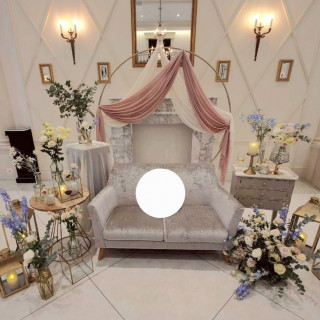 披露宴会場のメイン装花です。