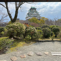 ウェイティングスペースから見た大坂城です