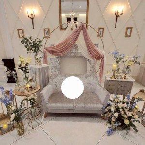 披露宴会場のメイン装花です。|742270さんの山手迎賓館（神戸）/テイクアンドギヴ・ニーズウェディングの写真(2550149)