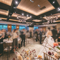 披露宴会場全体雰囲気