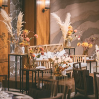 装花・コーディネート、披露宴会場雰囲気