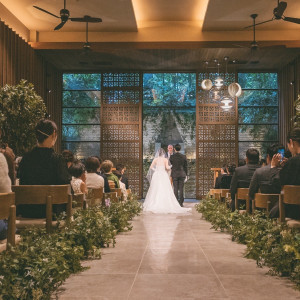 チャペル雰囲気|742272さんのWITH THE STYLE FUKUOKA(ウィズ ザ スタイル フクオカ)の写真(2598124)