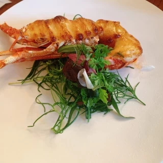 試食のお魚料理
