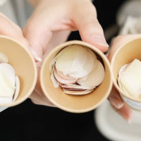 生花のフラワーシャワー