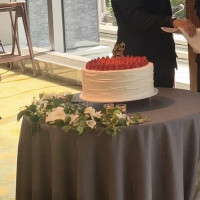ケーキ入刀