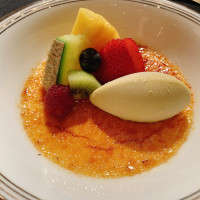 試食のデザート