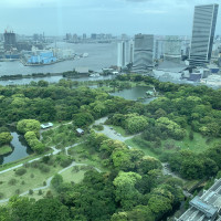ホテル棟レストランフロアからの景色