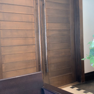 入場時の扉|742351さんの神戸迎賓館 旧西尾邸の写真(2420425)