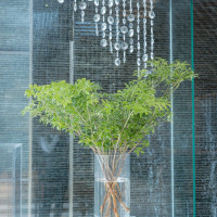 チャペル正面の装花