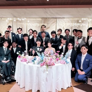 高砂集合写真（新郎友人）