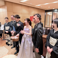 披露宴後のお見送り