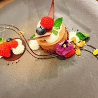 パティシエ特製のアシェットデセール