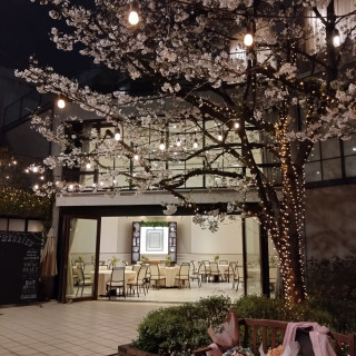ガーデンからの披露宴会場