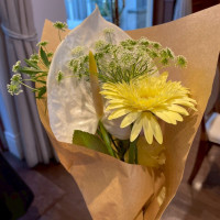 お持ち帰りの花束