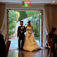 披露宴開始時の入場